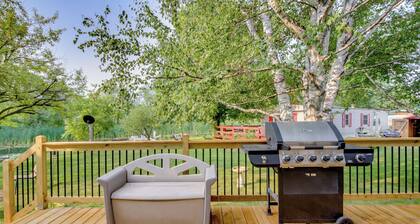 Waterfront Wahkon Home w/ Wraparound Deck & Docks