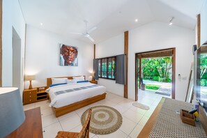 2 slaapkamers, een kluis op de kamer, een bureau, wifi