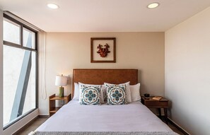 Premium bedding, in-room safe, individually decorated - Kukun Tonalá 30 Roma (Mexico City)