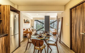 Two bedroom apartment with city view | Private kitchen