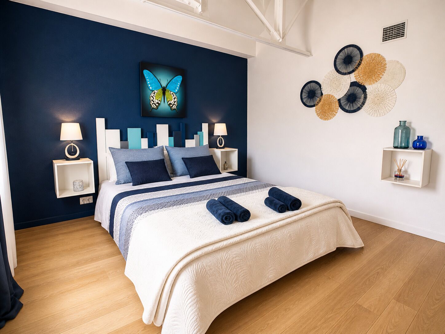 2 soveværelser, strygejern/strygebræt, weekendseng, gratis Wi-Fi