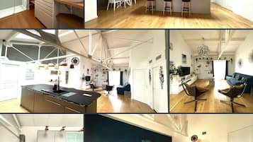 2 habitaciones, tabla de planchar con plancha y cuna de viaje