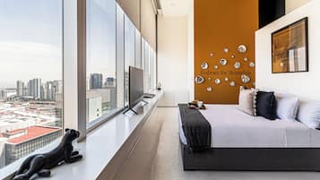 Suite junior | 1 dormitorio, ropa de cama de alta calidad, colchones viscoelásticos