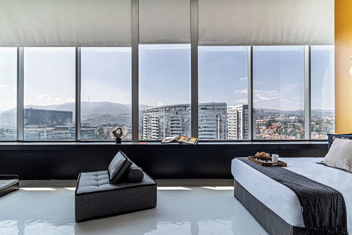 ห้องพาโนรามิกสวีท | 1 ห้องนอน, เครื่องนอนระดับพรีเมียม, เตียงเมมโมรีโฟม, ตู้นิรภัยในห้องพัก