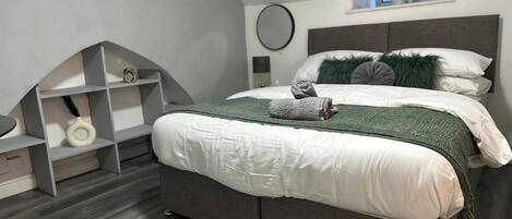 公寓 | 1 間臥室、熨斗/熨衣板、免費無線上網、床單