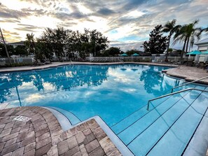 Pool - Windsor Palms Resort 3Bed/2Bath Ground Floor Condo, 3 miles from Disney (Kissimmee)