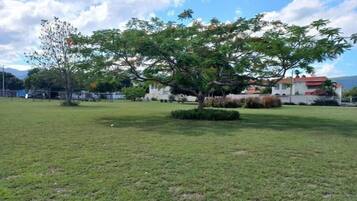 Overnatningsstedets område