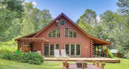 1 Mi to River: Cabin w/ Fire Pit in Milanville!