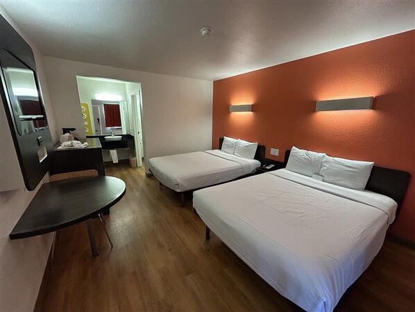 Free WiFi, bed sheets