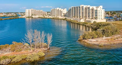 Bright Hudson Condo Rental w/ Gulf-View Balcony!