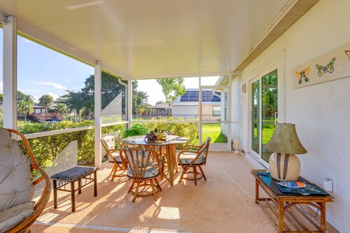 Charming St Lucie River Retreat w/ Pool & Dock!