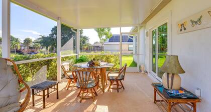 Charming St Lucie River Retreat w/ Pool & Dock!