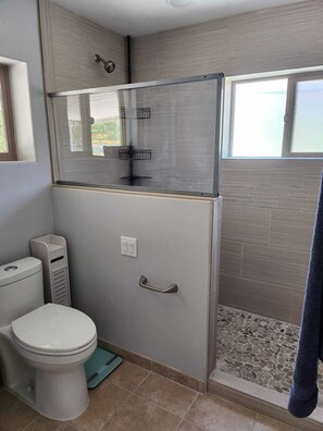 Shower, hair dryer, towels, soap - 2 Bed, 2 Bath home for winter rental in stable neighborhood in Tucson (Tucson)