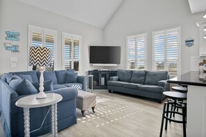 Een smart-tv, videogames, een dvd-speler en boeken