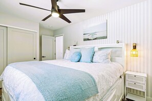 5 bedrooms, iron/ironing board, travel crib, free WiFi
