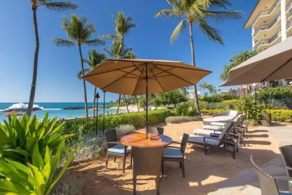 Restauration en plein air