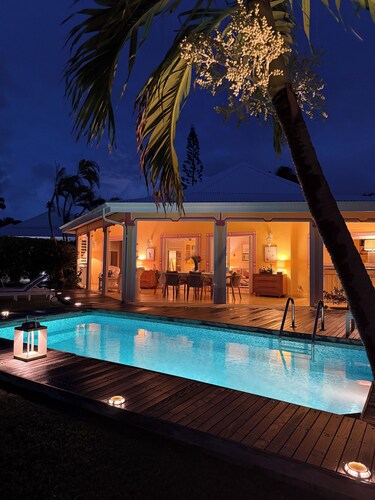 La Villa 14 Diguana Bay, Piscine Privée Face à la mer