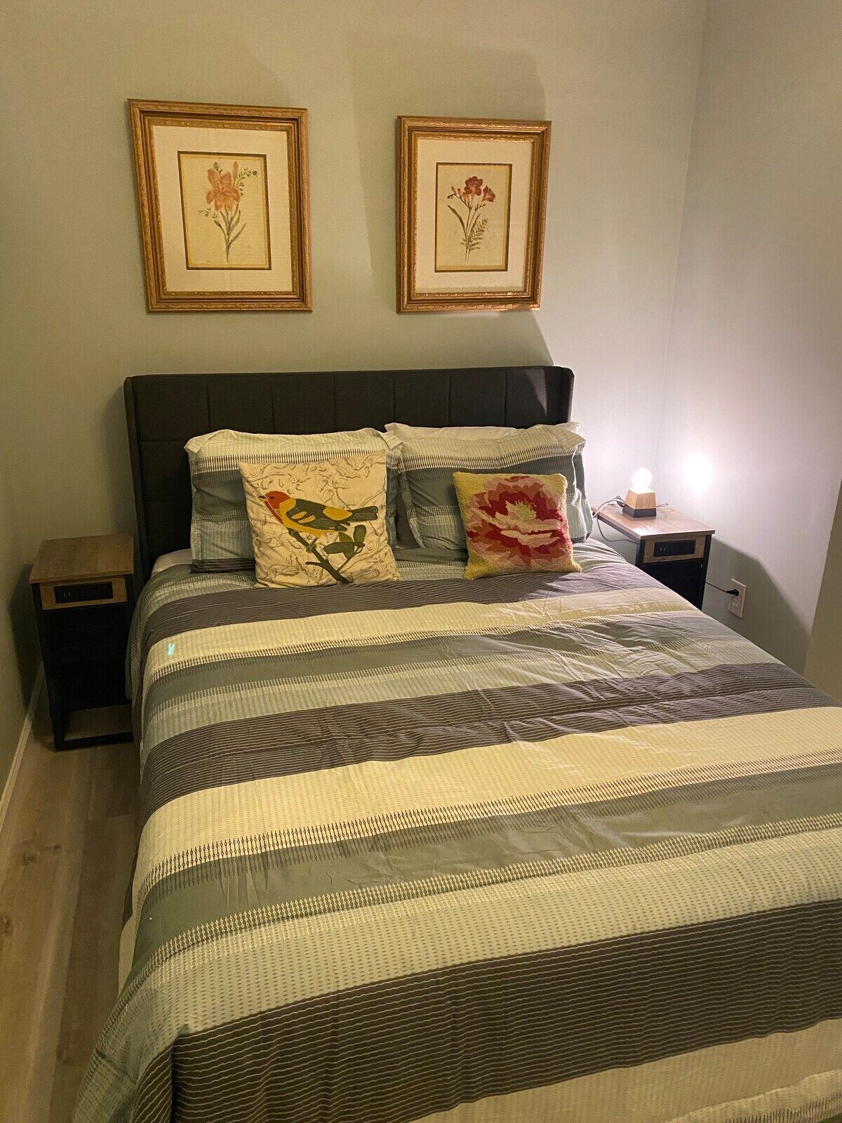 2 makuuhuonetta, internet, vuodevaatteet