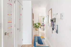 Interior - An artists 2bed-2bath apartment with working fireplace in East Williamsburg (Brooklyn)