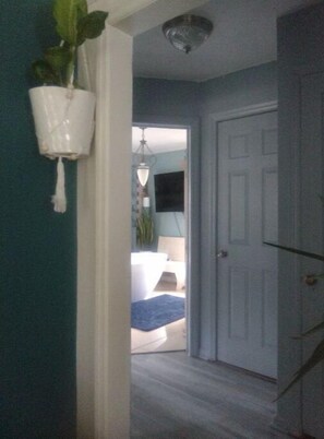 Soap, shampoo, toilet paper