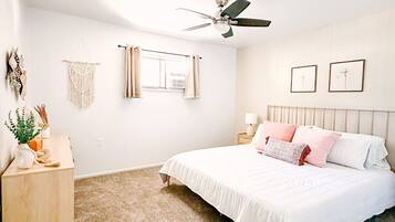3 bedrooms, iron/ironing board, travel cot, free WiFi