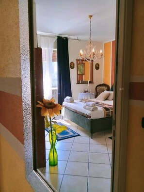 1 غرفة نوم وواي فاي وملاءات أسرّة