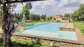 Una piscina climatizada