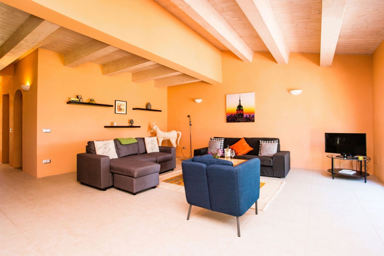 TV, lareira, DVD player