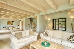 TV, fireplace, DVD player