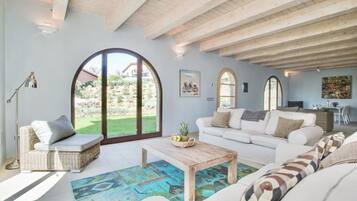 Fernseher, Kamin, DVD-Player