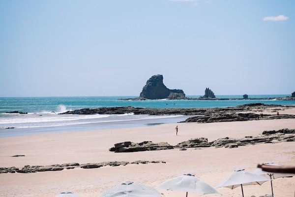 Vlak bij het strand, strandlakens