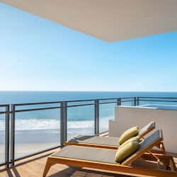 One Bedroom Presidential Suite Ocean Front | Balcony view