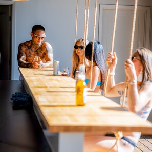 Bar (on property) - Modern, Luxurious Tiny Home at The Cedars Ranch (Wimberley)