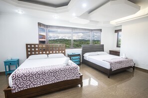 5 bedrooms, iron/ironing board, travel crib, WiFi