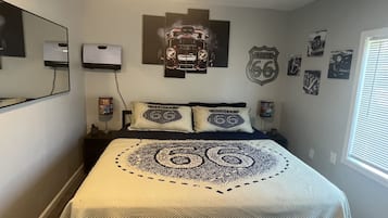 4 habitaciones, tabla de planchar con plancha, wifi y ropa de cama
