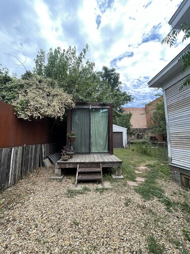 Bohemian Container Tiny Home centrally located in The Cedars artist neighborhood