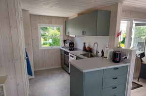 Kühlschrank, Ofen, Herdplatte, Geschirrspüler