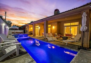 Pool - The Desert Gem Pool Spa Gated Private Home (Desert Hot Springs)