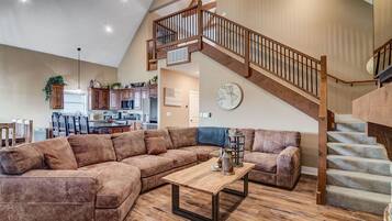 TV connectée, cheminée