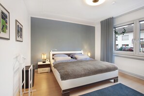 1 bedroom, iron/ironing board, free WiFi, bed sheets - Holiday Apartment "Stadt Land Fluss Plus" with Private Terrace and Wi-Fi (Arnsberg)