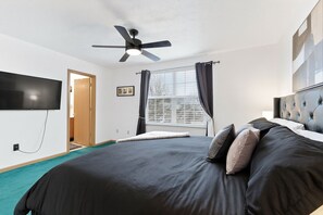 3 chambres, bureau, fer et planche à repasser, Wi-Fi gratuit