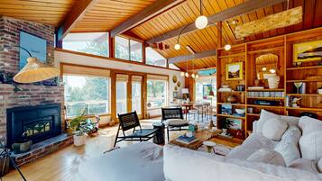 Books, music library