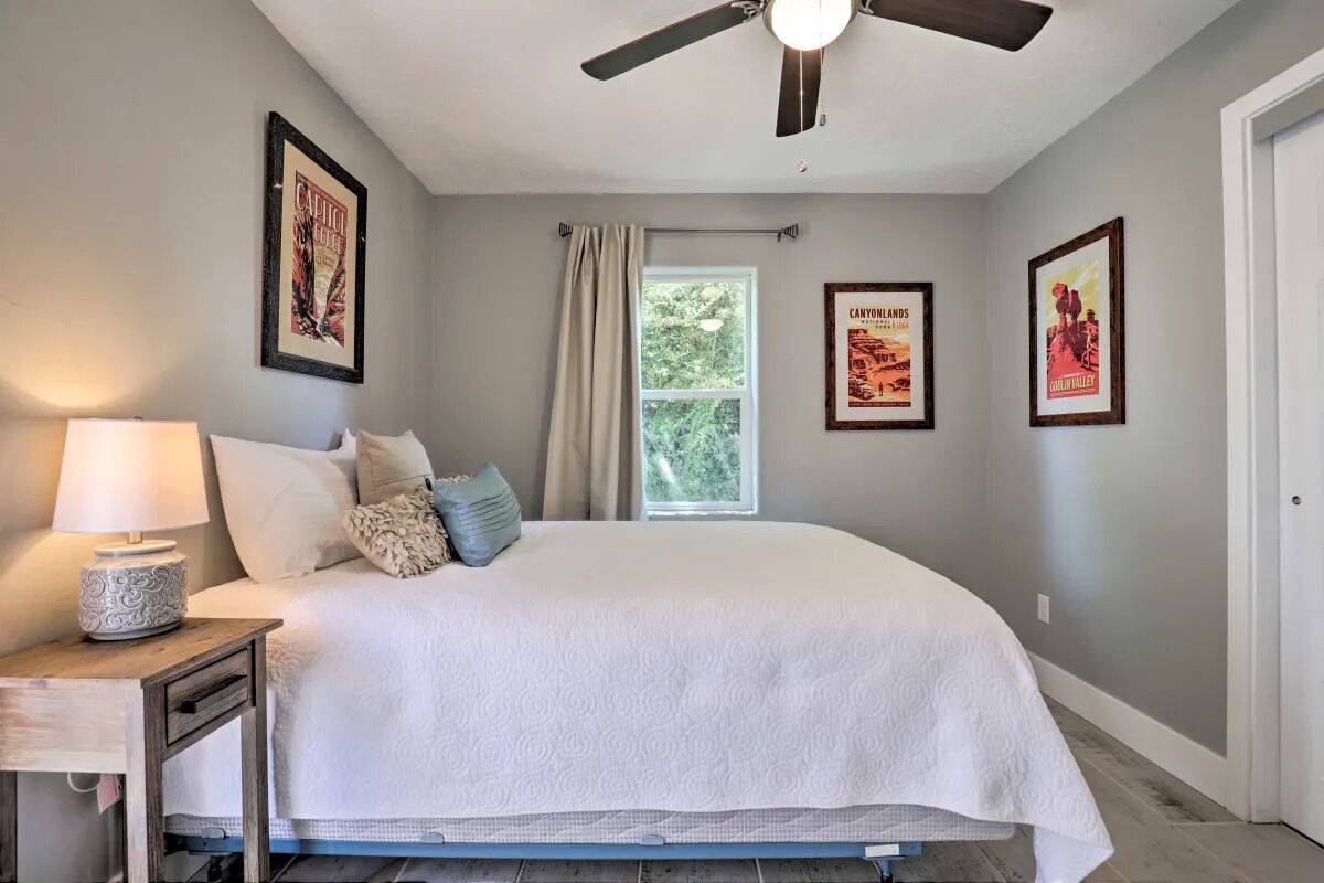 2 dormitorios, tabla de planchar con plancha, wifi y ropa de cama