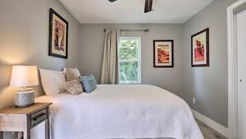 2 dormitorios, tabla de planchar con plancha, wifi y ropa de cama