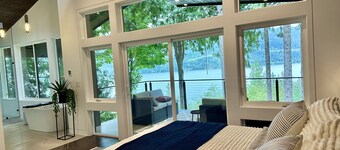 Brand new! Modern Lake Whatcom View home
