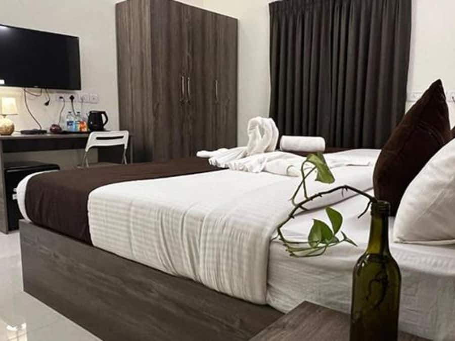 Seprai katun Mesir, seprai premium, brankas, dan Wi-Fi gratis
