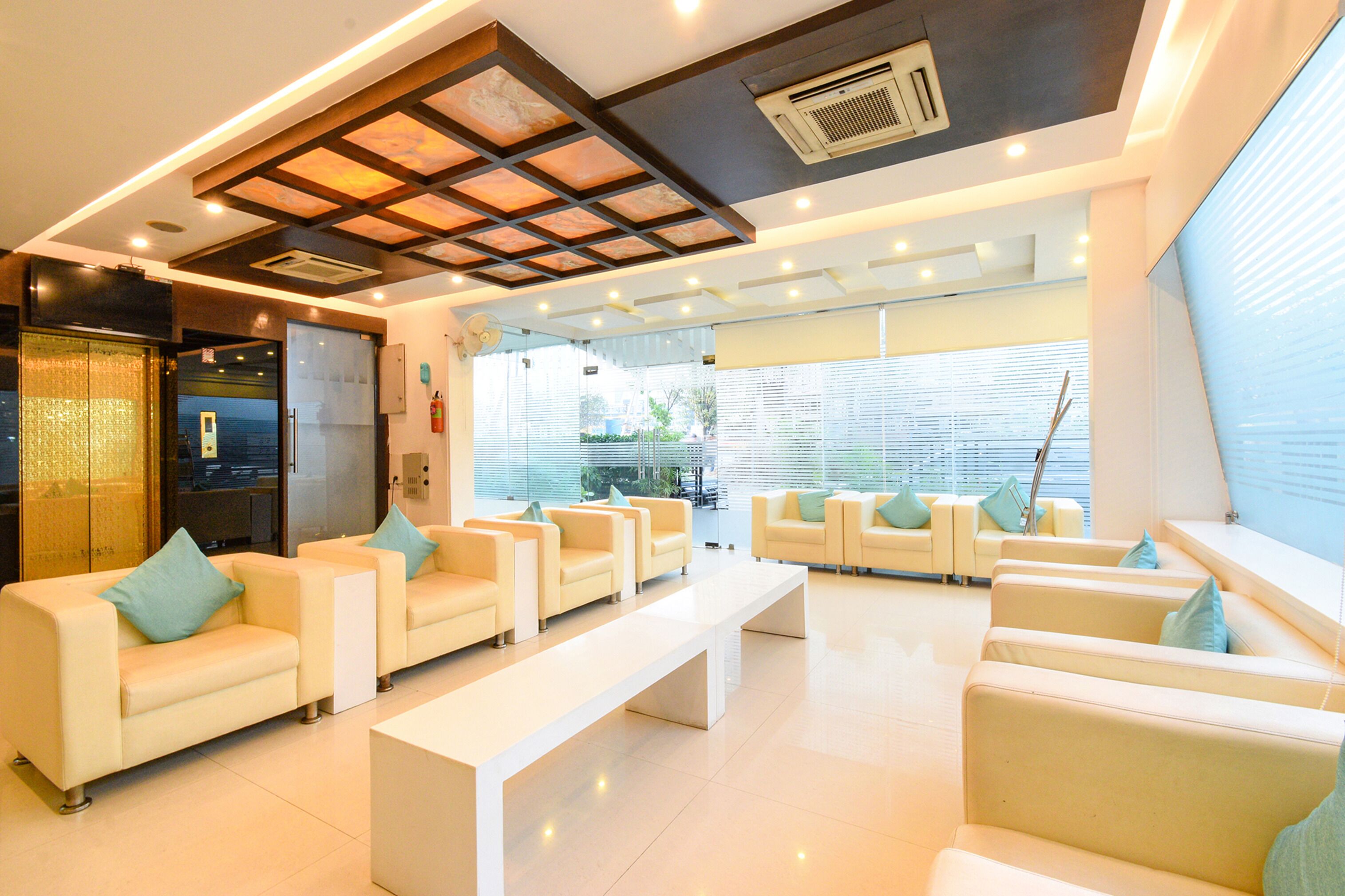 Sala de estar en el lobby