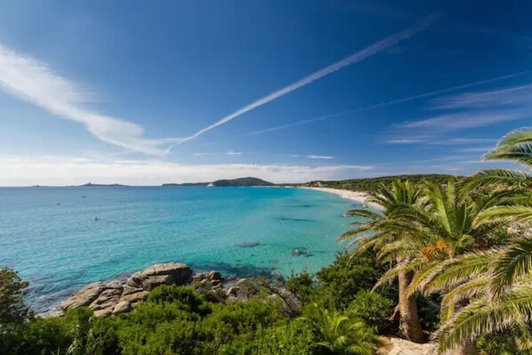 Beach towels - spectacular sea view (Villasimius)
