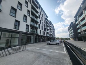 Fassade der Unterkunft