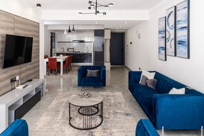 Living area - Three Bedroom Perrywest Residency (Nairobi)